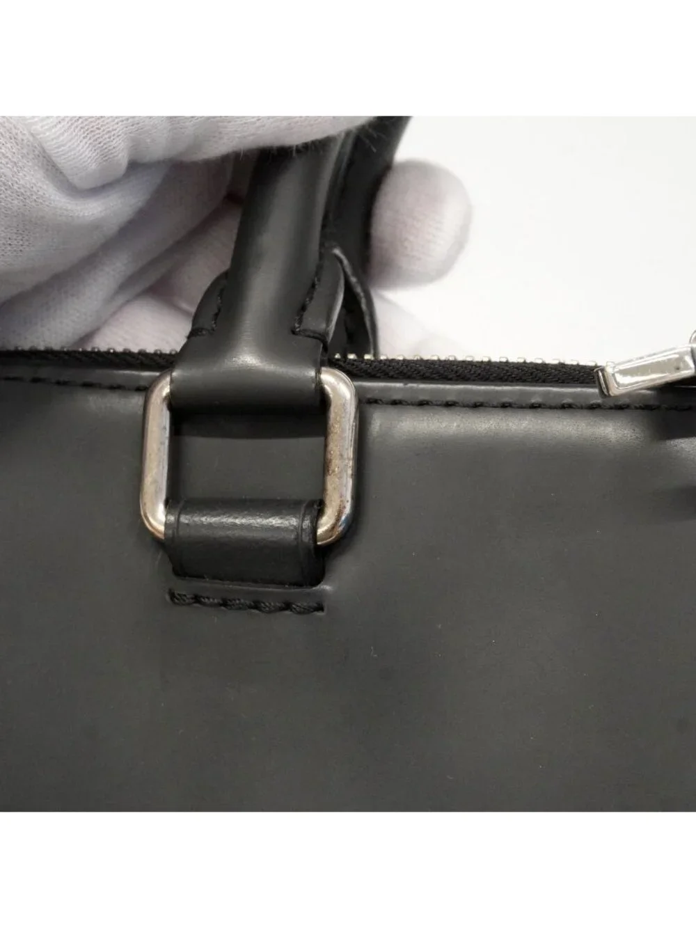 Louis Vuitton Business Bag Monogram Macassar Porte Documents Jour Brown Black
